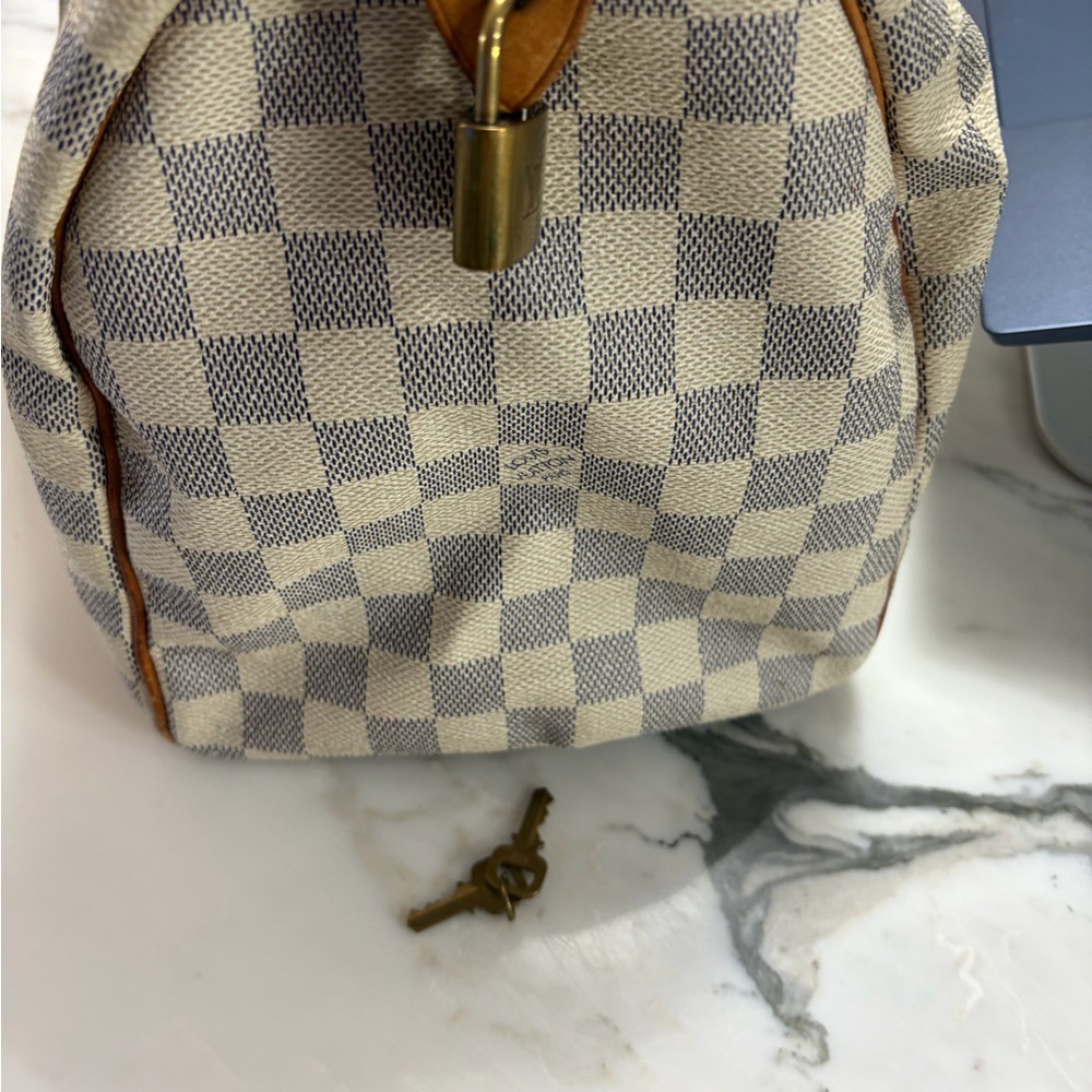 Louis Vuitton Damier Azur Speedy 35 - Picture 11 of 12